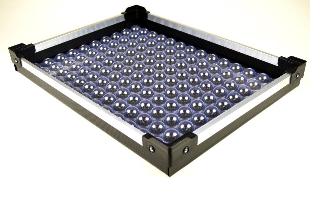 ESD Trays with bubble cushioning
