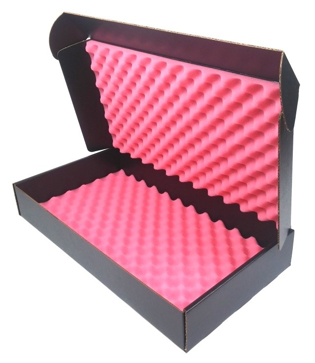 Foam Sheet Packing Material  Pink and black Foam for Packaging